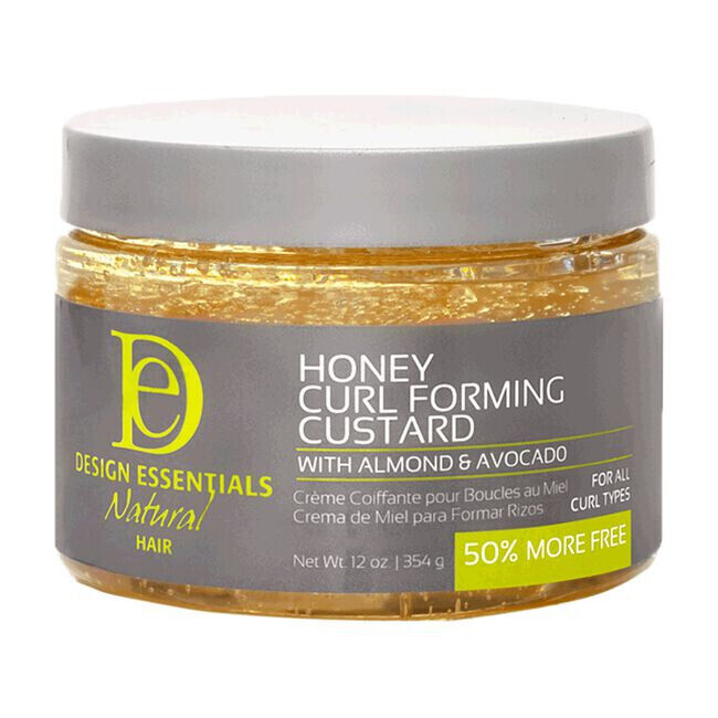 Design Essentials Honey Curl Forming Custard with Almond & Avocado 12 oz