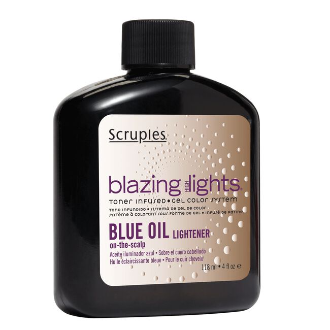 Scruples Blazing Lights Blue Oil Lightener On The Scalp 4 oz