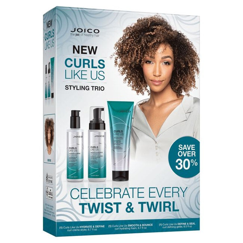 Joico  Curls Like Us Styling Trio Holiday Gifts