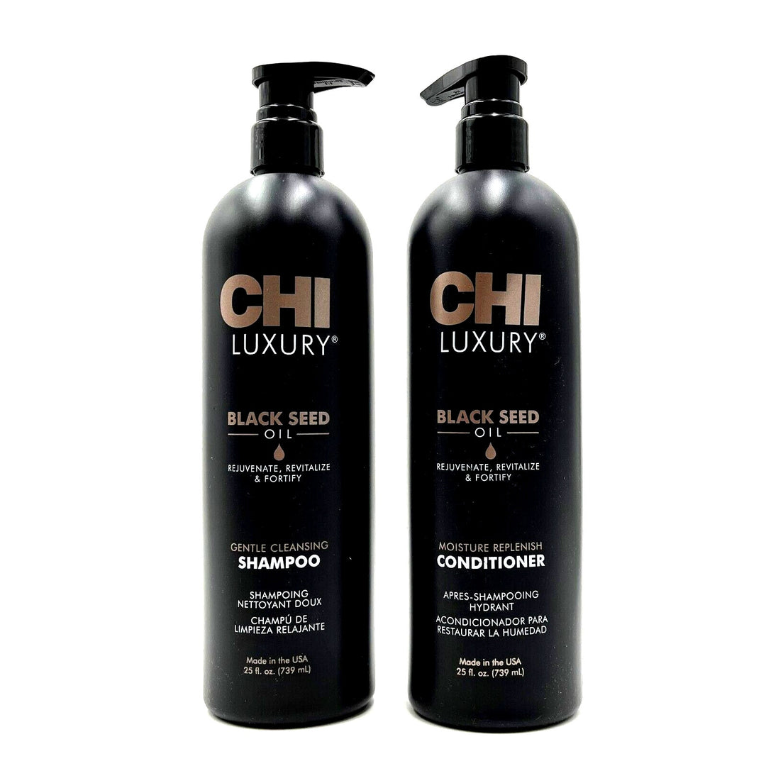 CHI Luxury Black Seed Oil Shampoo & Conditioner 25 oz Duo