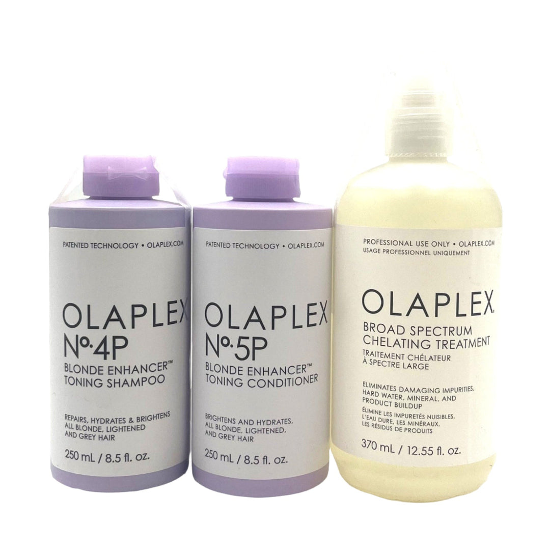 Olaplex No.4P No.5P Shampoo Conditioner 8.5 fl.oz Treatment 12.55 fl.oz