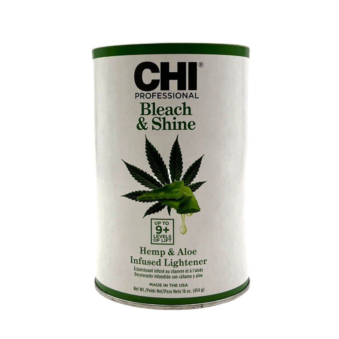 CHI Professional Bleach & Shine 9+ Hemp & Aloe Infused Lightener 16 oz