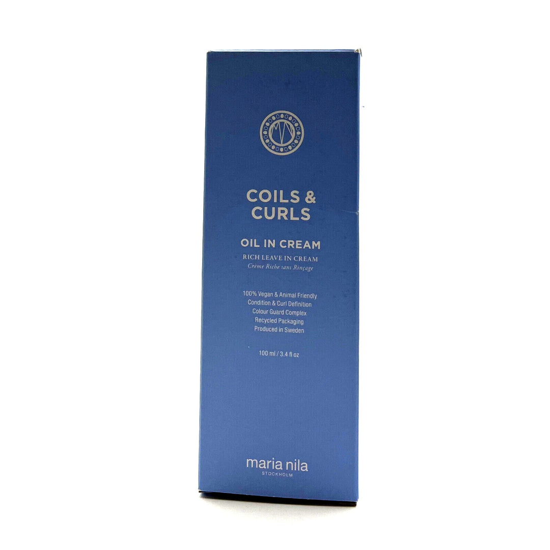 Maria Nila Coils & Curls Oil In Cream Rich Leave In Cream 3.4 oz