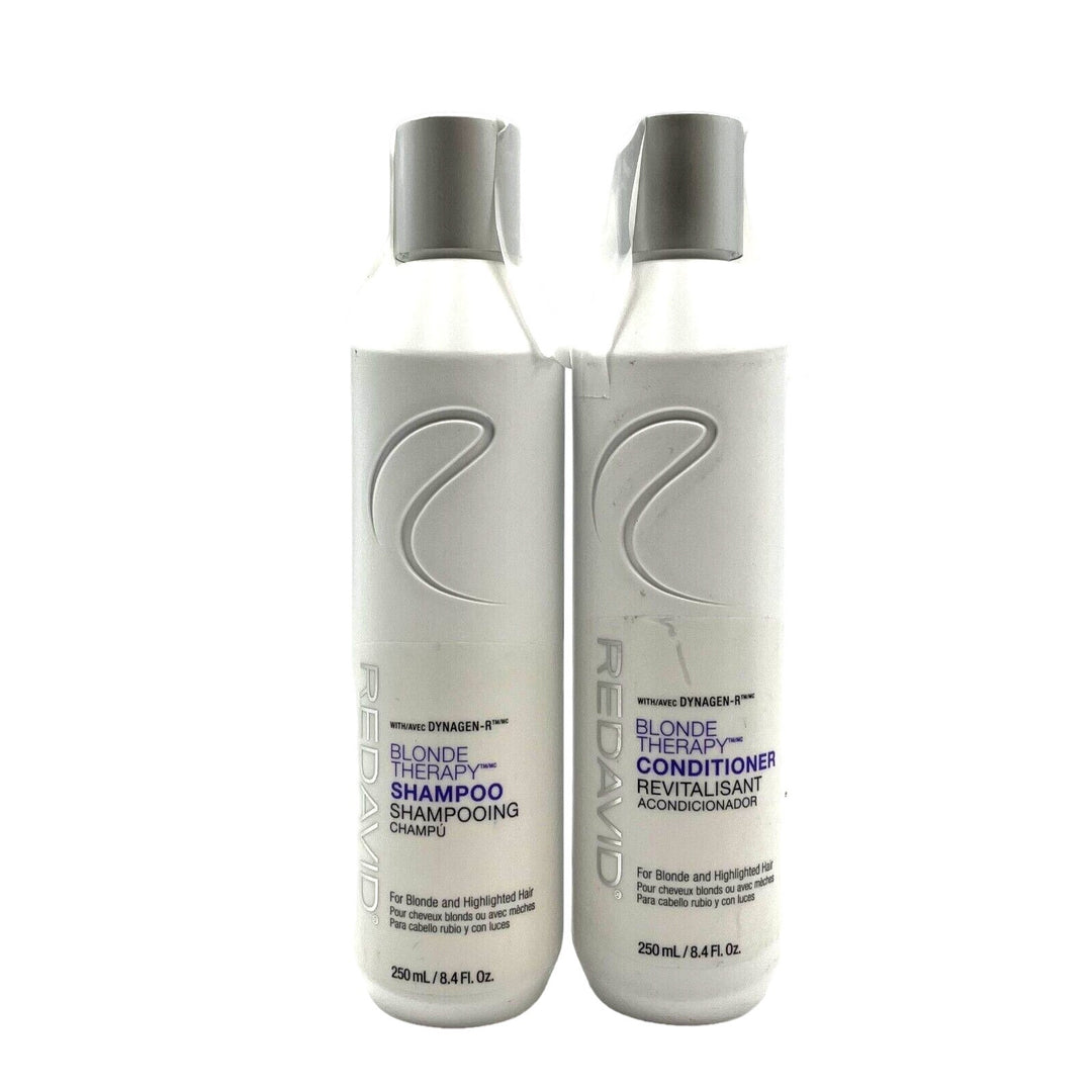 Redavid Blonde Therapy Shampoo & Conditioner - Blonde & Highlighted Hair 8.4 oz