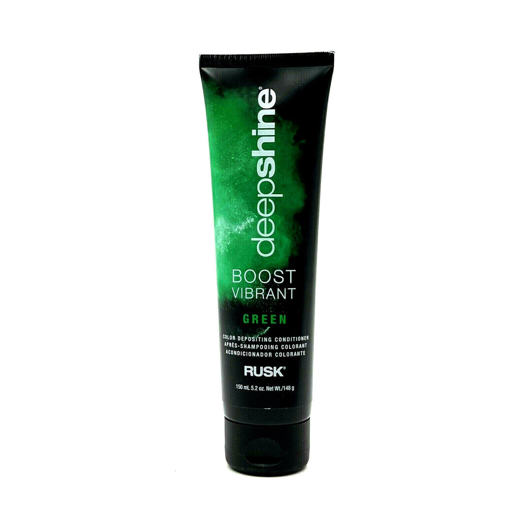 Rusk Deepshine Boost Vibrant Green Color Depositing Conditioner 5.2 oz