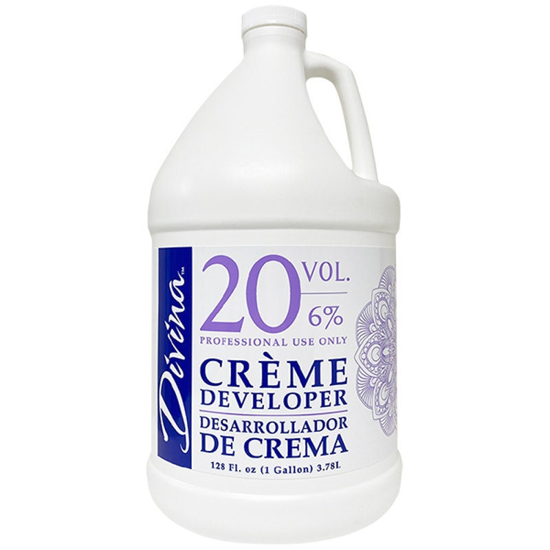 2X Divina 10 Volume Creme Developer, Gallon