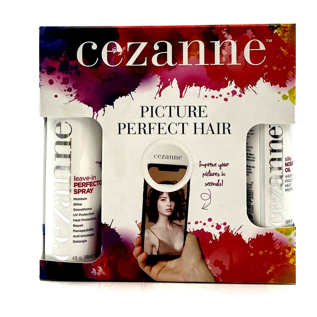 Cezanne Picture Perfect Hair Kit (Perfector Spray/Nourishing Oil)