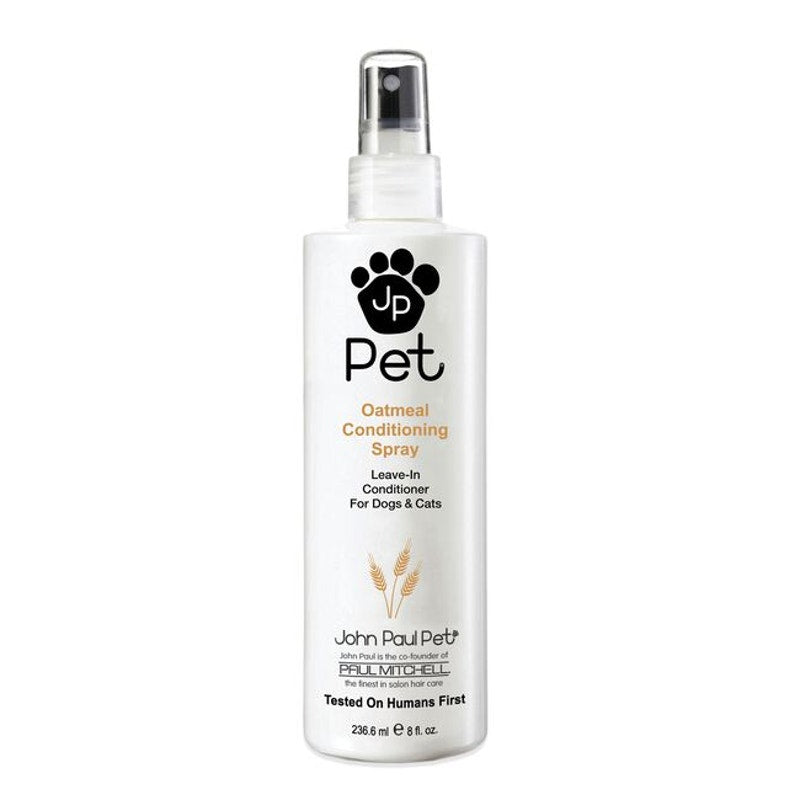 JP Pet Oatmeal Conditioning Spray Sensitive Skin Formula For Dogs & Cats 8 oz