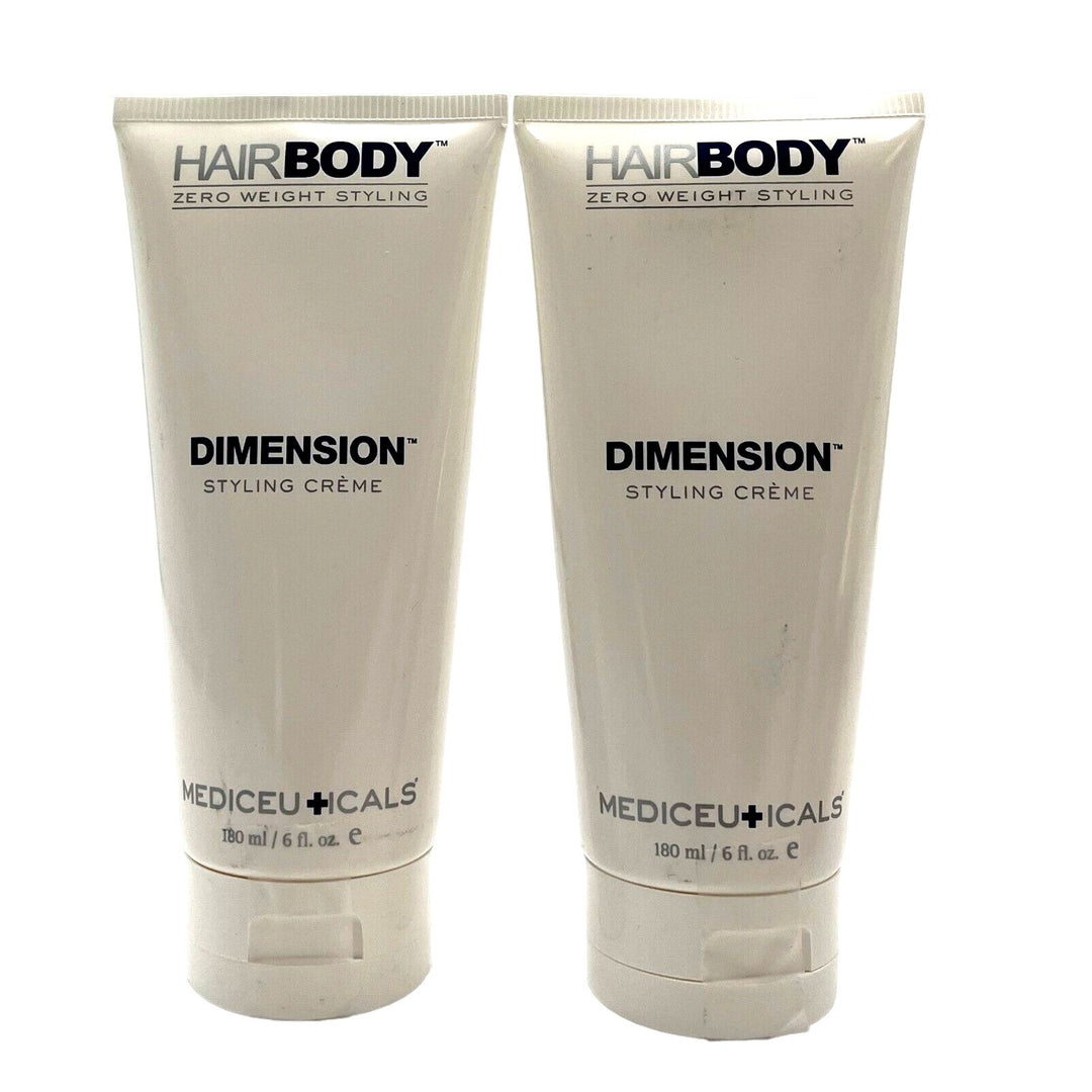 Mediceuticals HairBody Dimension Styling Creme 6 oz-2 Pack