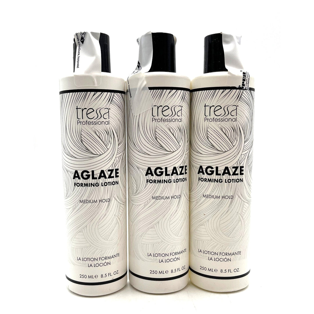 Tressa Aglaze Forming Lotion Medium Hold 8.5 oz-3 Pack