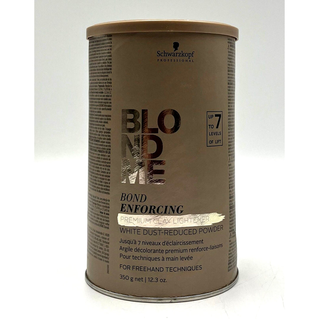 Schwarzkopf BlondMe Bond Enforcing Premium Clay Lightener Up To 7 Levels 12.3 oz