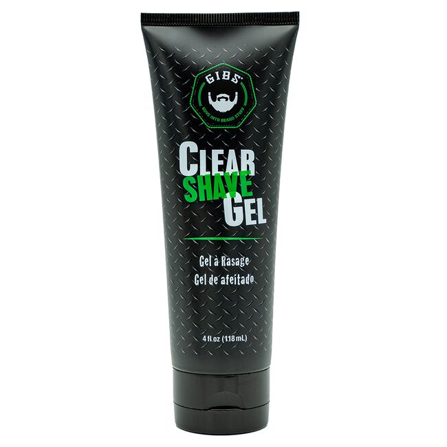GIBS Clear Shave Gel 4 oz