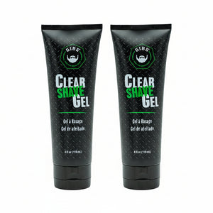 GIBS Clear Shave Gel 4 oz-2 Pack