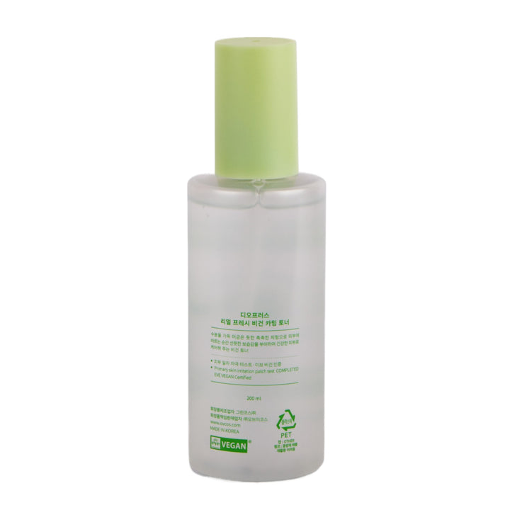 Deoproce Real Fresh Vegan Calming Toner 200 ml
