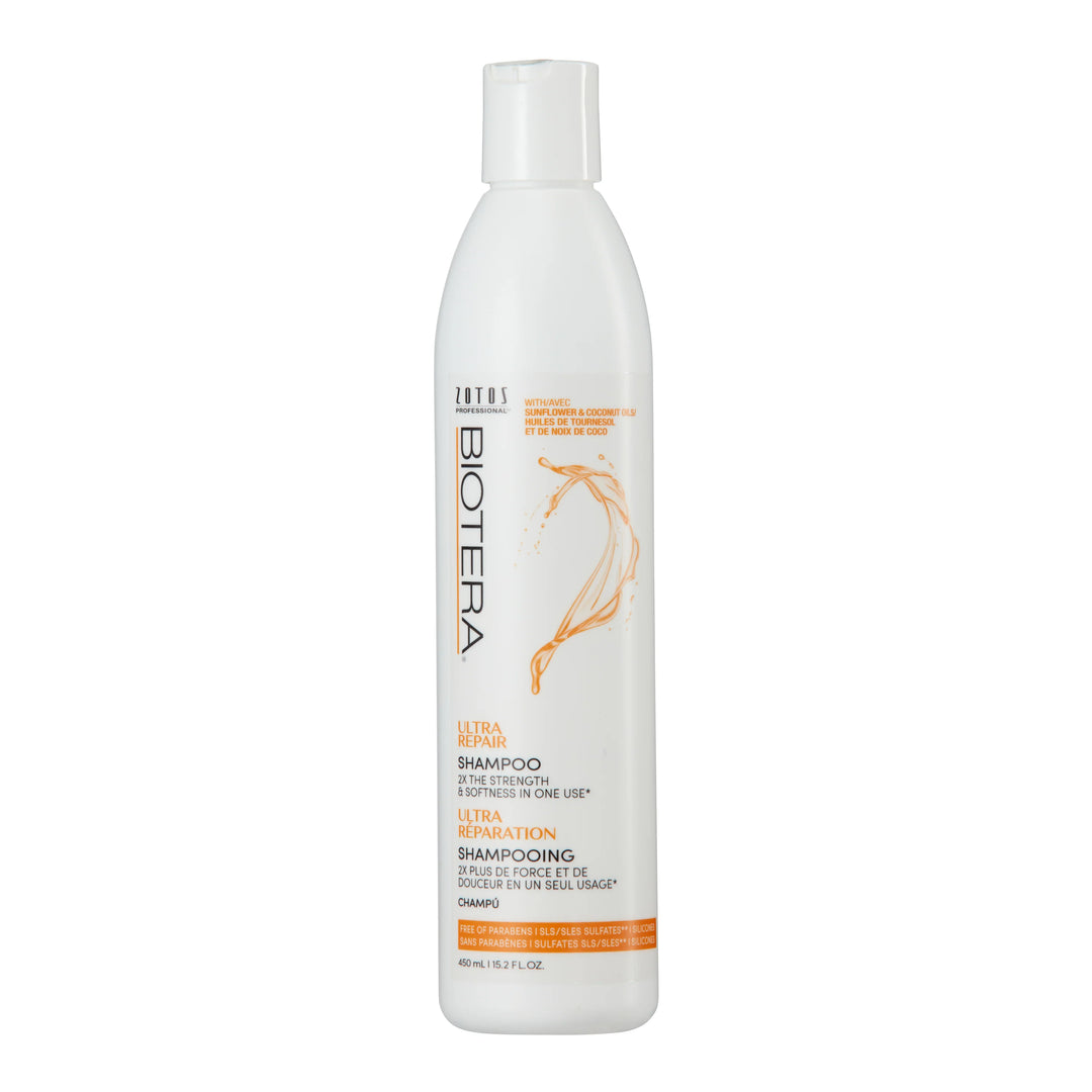 Biotera Ultra Repair Shampoo 13.5oz & Repair Leave In DAmage Eliminator 8.45 fl.oz Duo