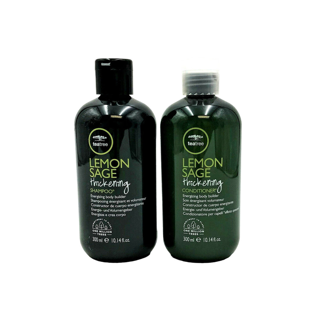 Paul Mitchell Tea Tree Lemon Sage Thickening Shampoo & Conditoner 10.14 oz