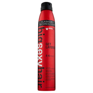 Sexy Hair Get Layered Flash Dry Hairspray 8 oz