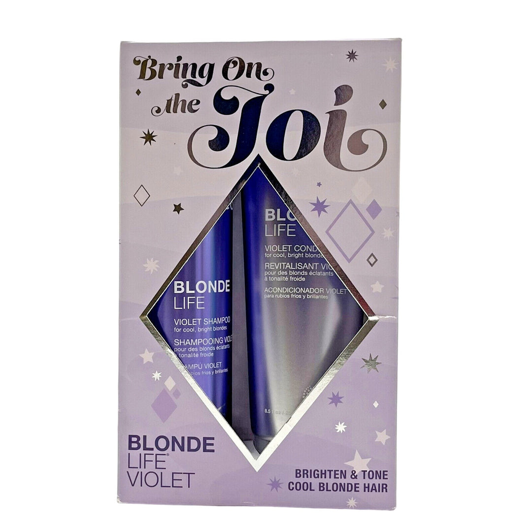 Joico Blonde Life Violet Shampoo 10.1 oz & Conditioner 8.5 oz Gift Set