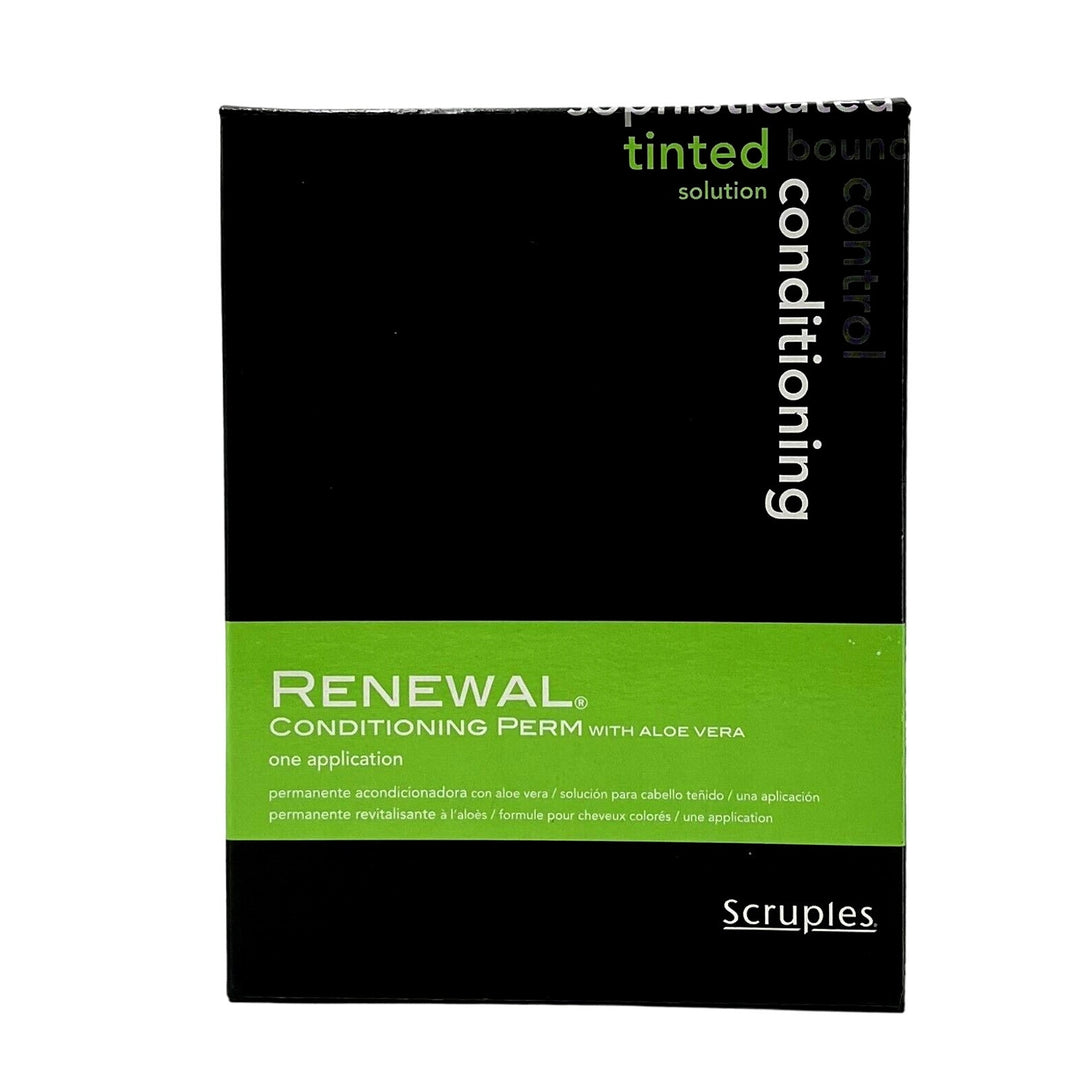 Scruples Renewal Conditioning Perm With Aloe Very/Tinted