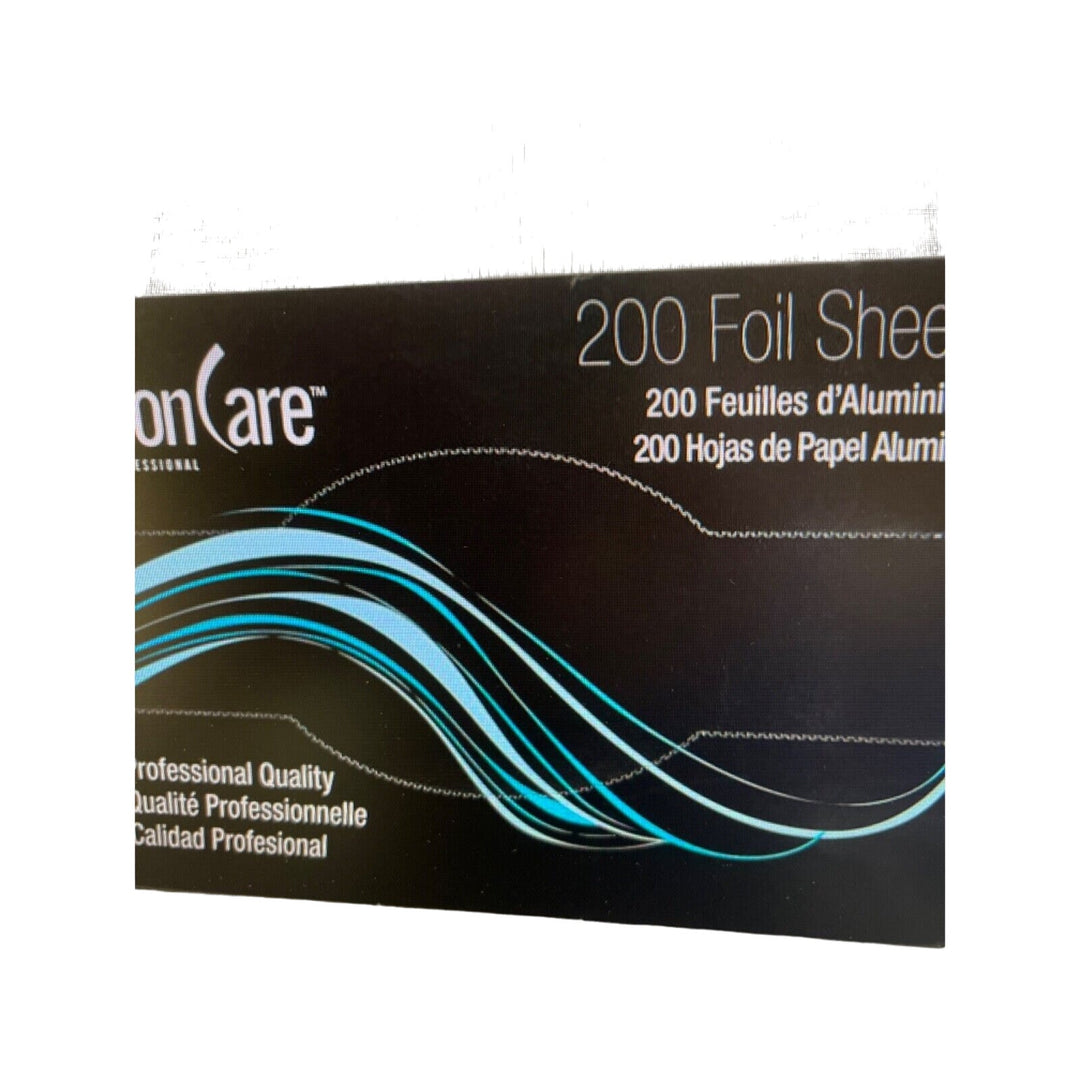 Salon Care Full Size Foil 200 Count Sheets-4 Pack