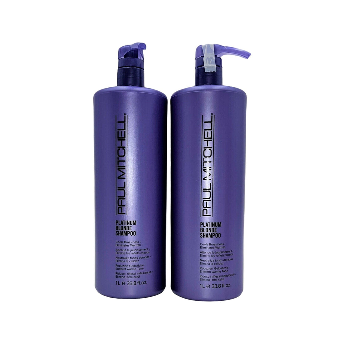 Paul Mitchell Platinum Blonde Shampoo 33.8 oz-Pack of 2