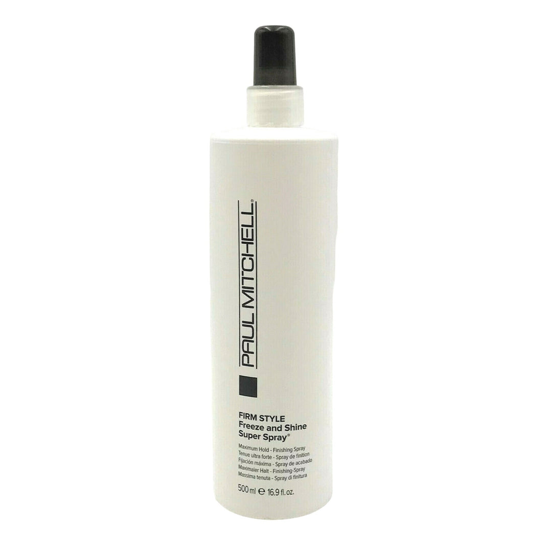 Paul Mitchell Freeze and Shine Super Spray Maximum Hold Finishing Spray 16.9 oz