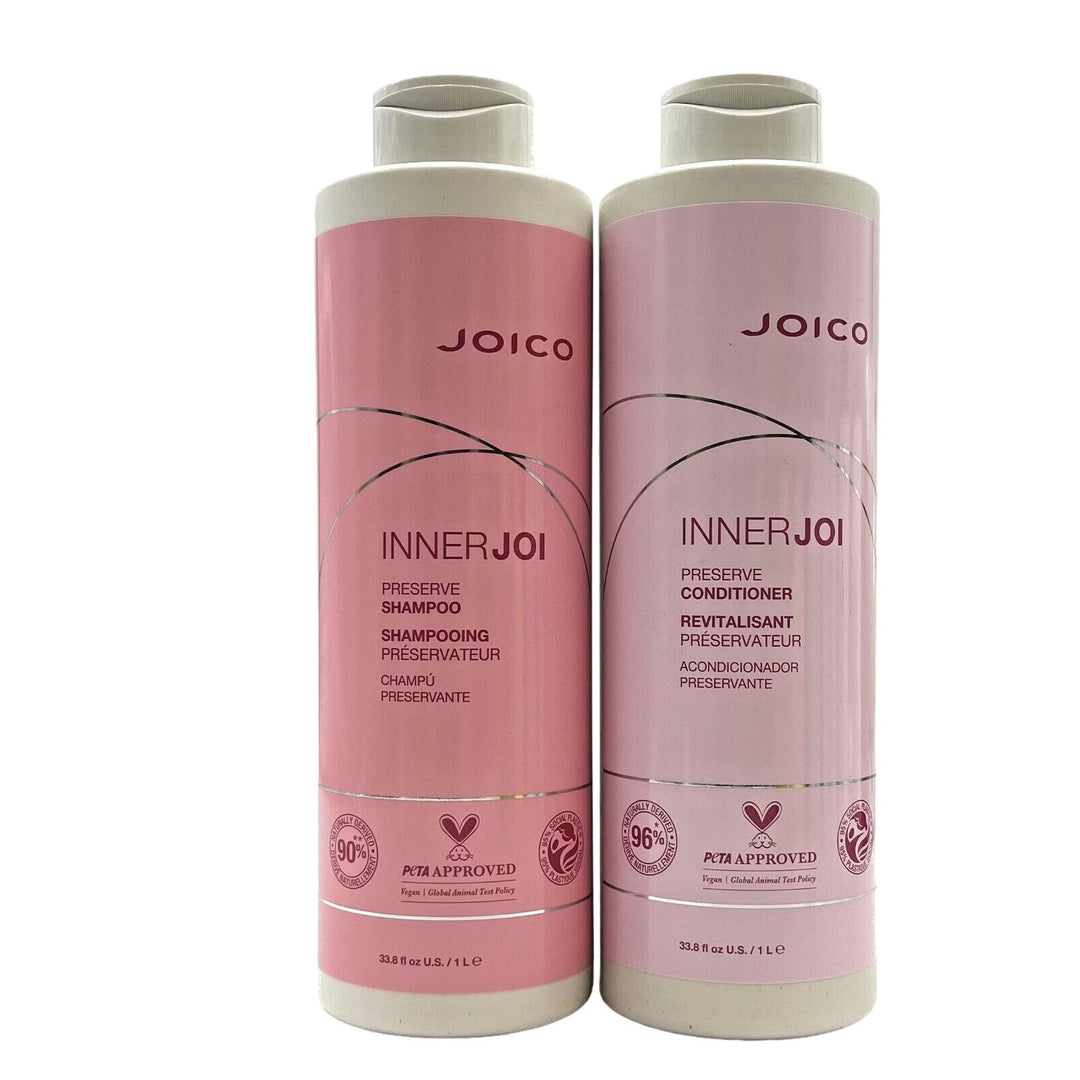 Joico InnerJoi Preserve Shampoo & Conditioner 33.8 oz Duo