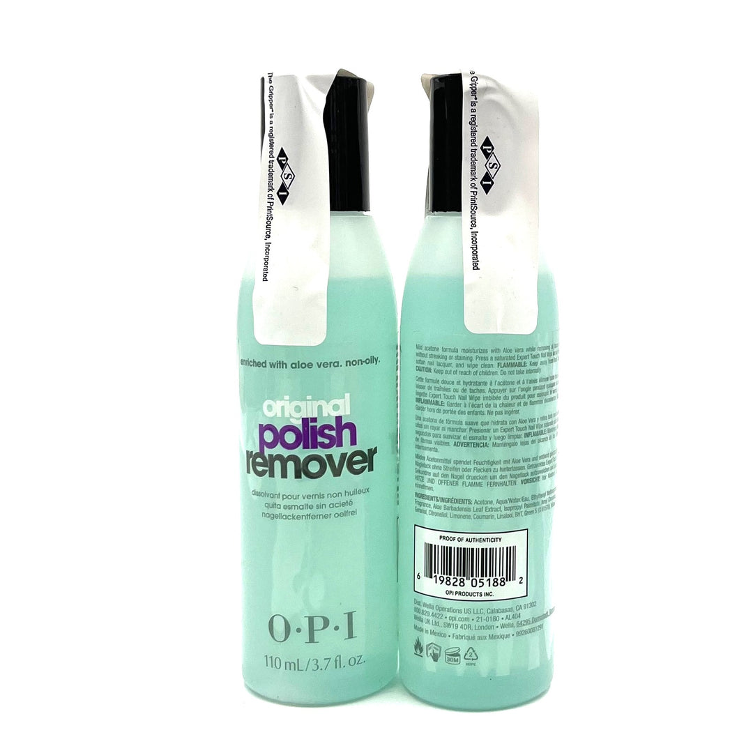 OPI Original Polish Remover, 3.72 oz-2 Pack