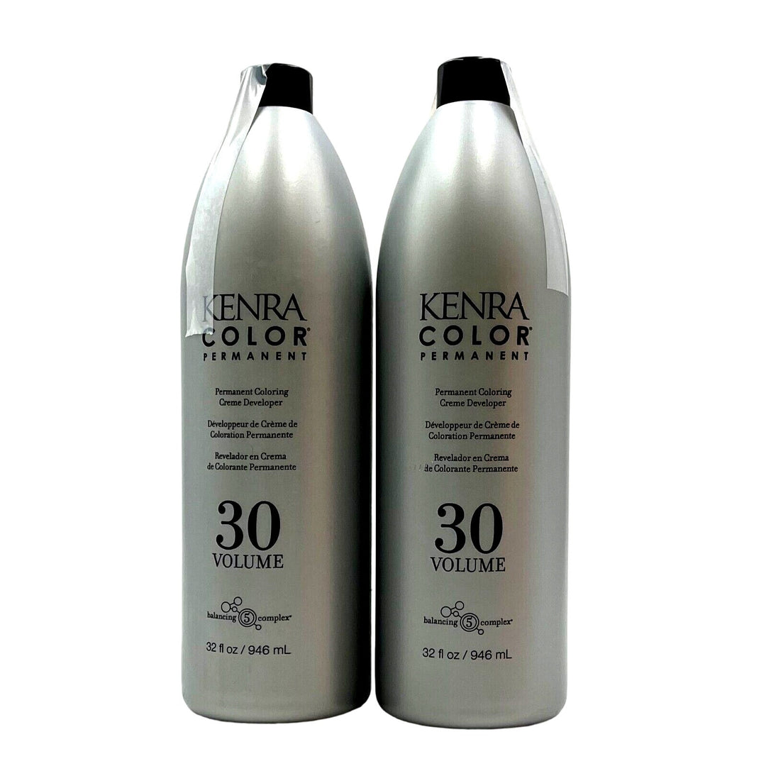 Kenra Color Permanent Coloring Creme Developer 30 Volume 32 oz-2 Pack