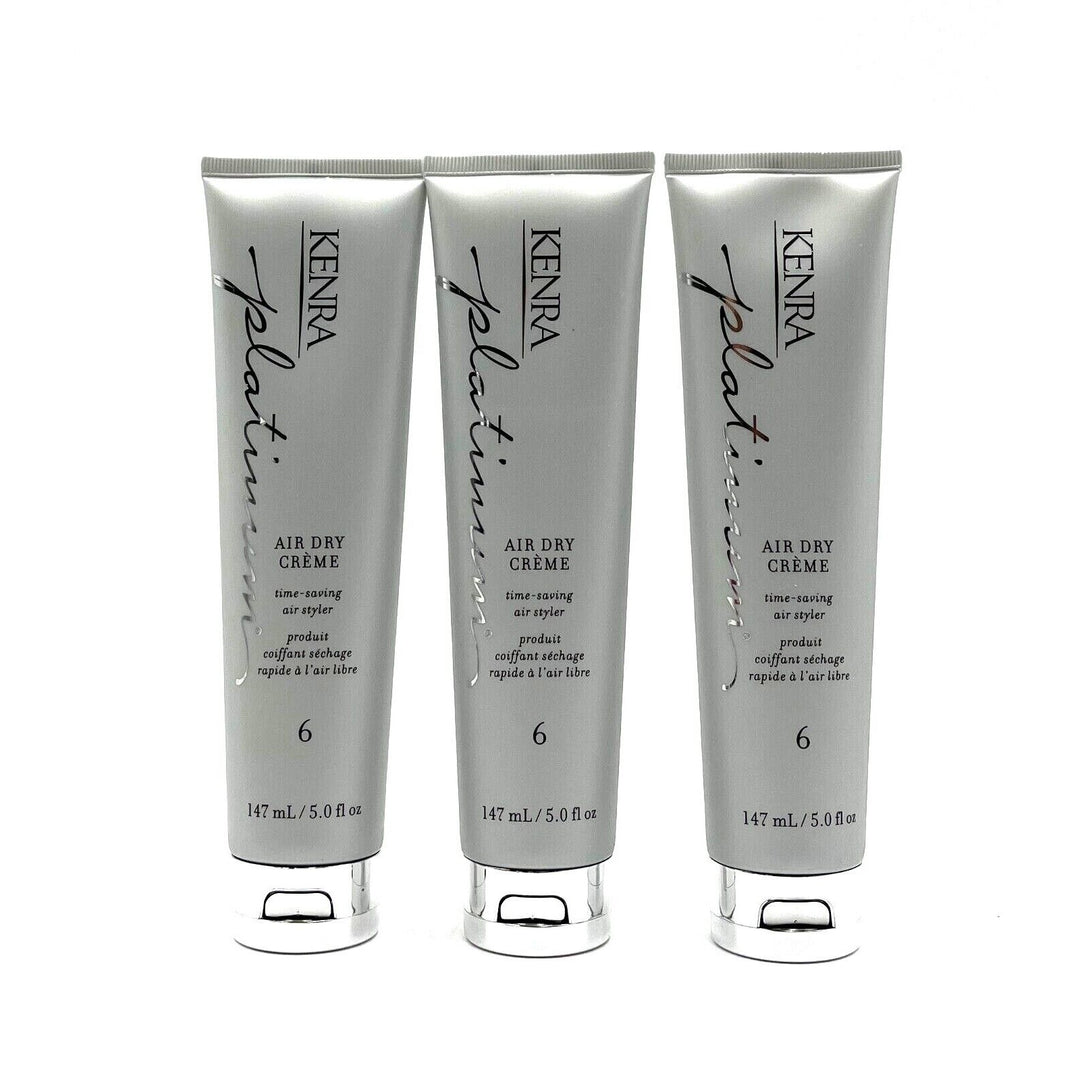 Kenra Platinum Air Dry Creme Time-Saving Air Styler #6 5 oz-3 Pack