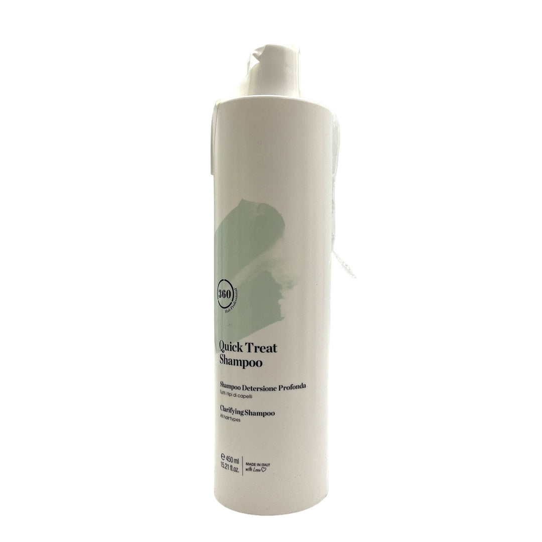 360 Quick Treat Clarifying Shampoo 15.21 fl.oz All Hair Types