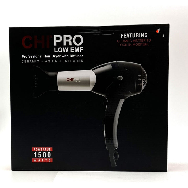 CHI Pro Low EMF Professional Hair Dryer With Diffuser