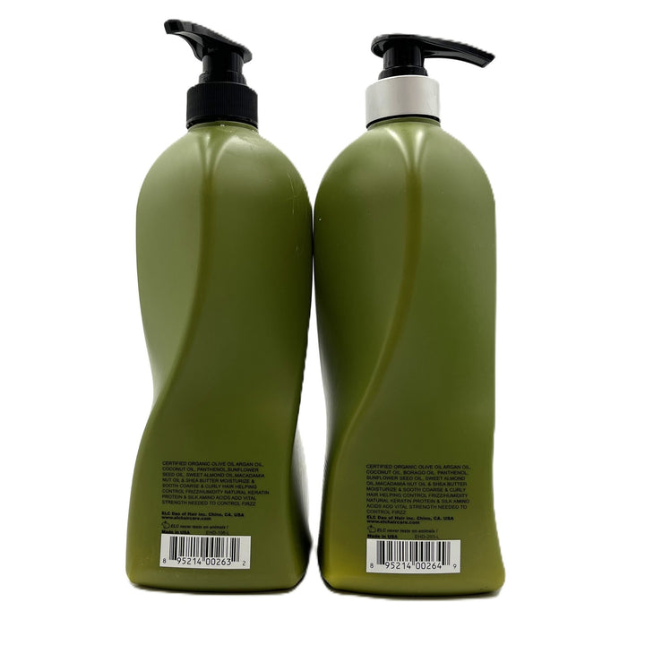 ELC Dao of Hair Smooth Frizz Free Shampoo & Conditioner 33.8 fl.oz Duo