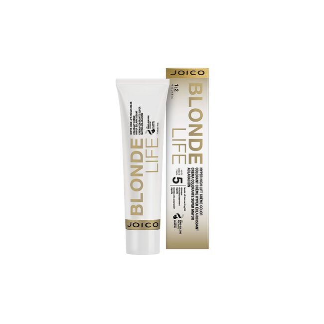 Joico Blonde Life Hyper High Lift Permanent Creme 2.5 oz-Clear Booster
