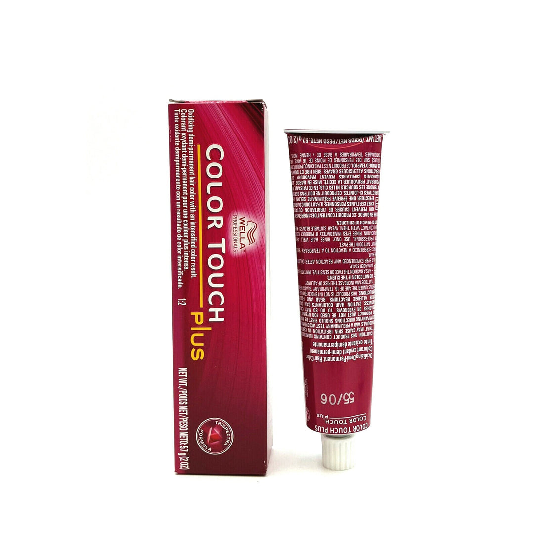 Wella Color Touch Plus Intense Light Brown/Natural Violet Demi-Permanent 2 oz