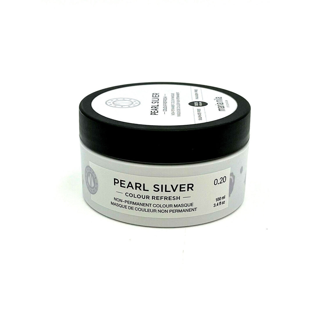 Maria Nila Pearl Silver Colour Refresh Non-Permanent Colour Masque 3.4 oz