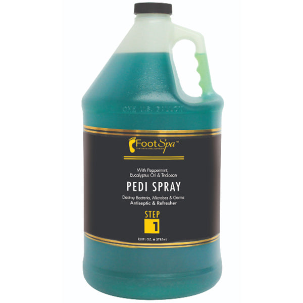 Footspa Pedi Spray Antiseptic, Gallon-2 Pack
