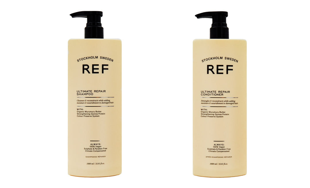 REF Ultimate Repair Shampoo &amp; Conditioner Liter duo