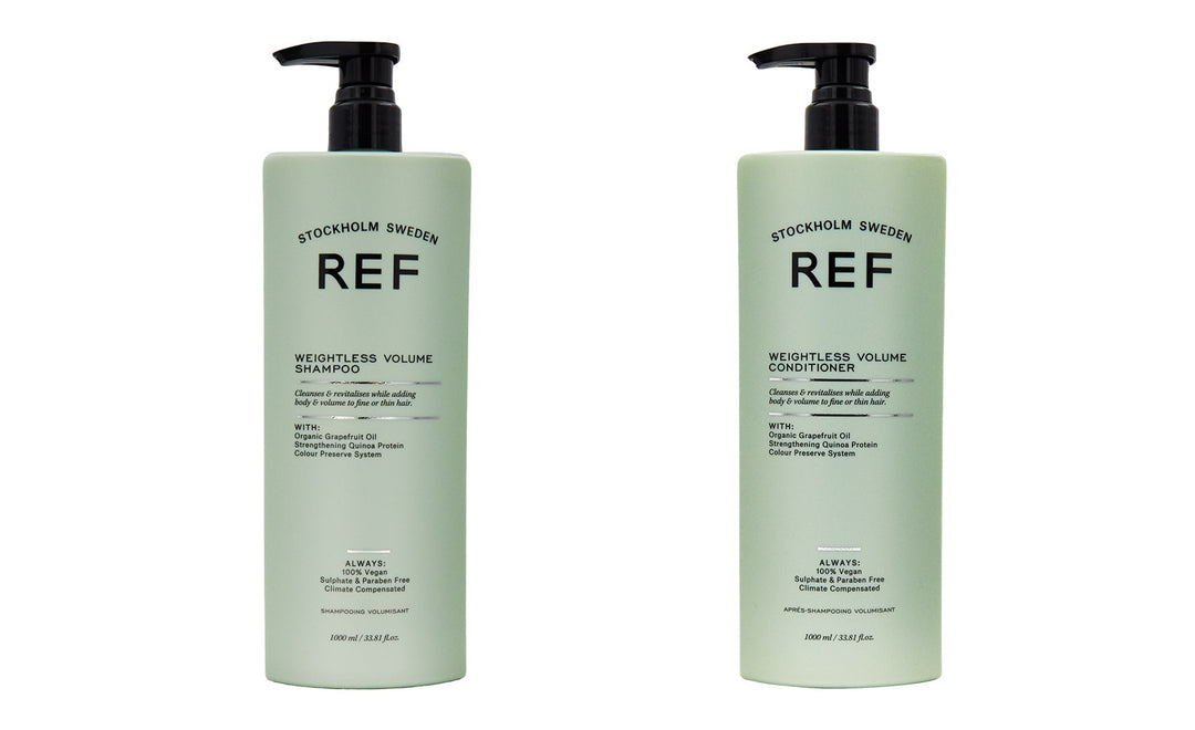 REF Weightless Volume Shampoo &amp; Conditioner Liter duo