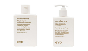 Evo Normal Persons Daily Shampoo & Conditioner 300ml (10.1oz) duo