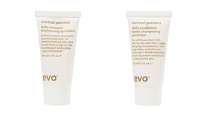 Evo Normal Persons Daily Shampoo & Conditioner 30ml (1.1oz) duo