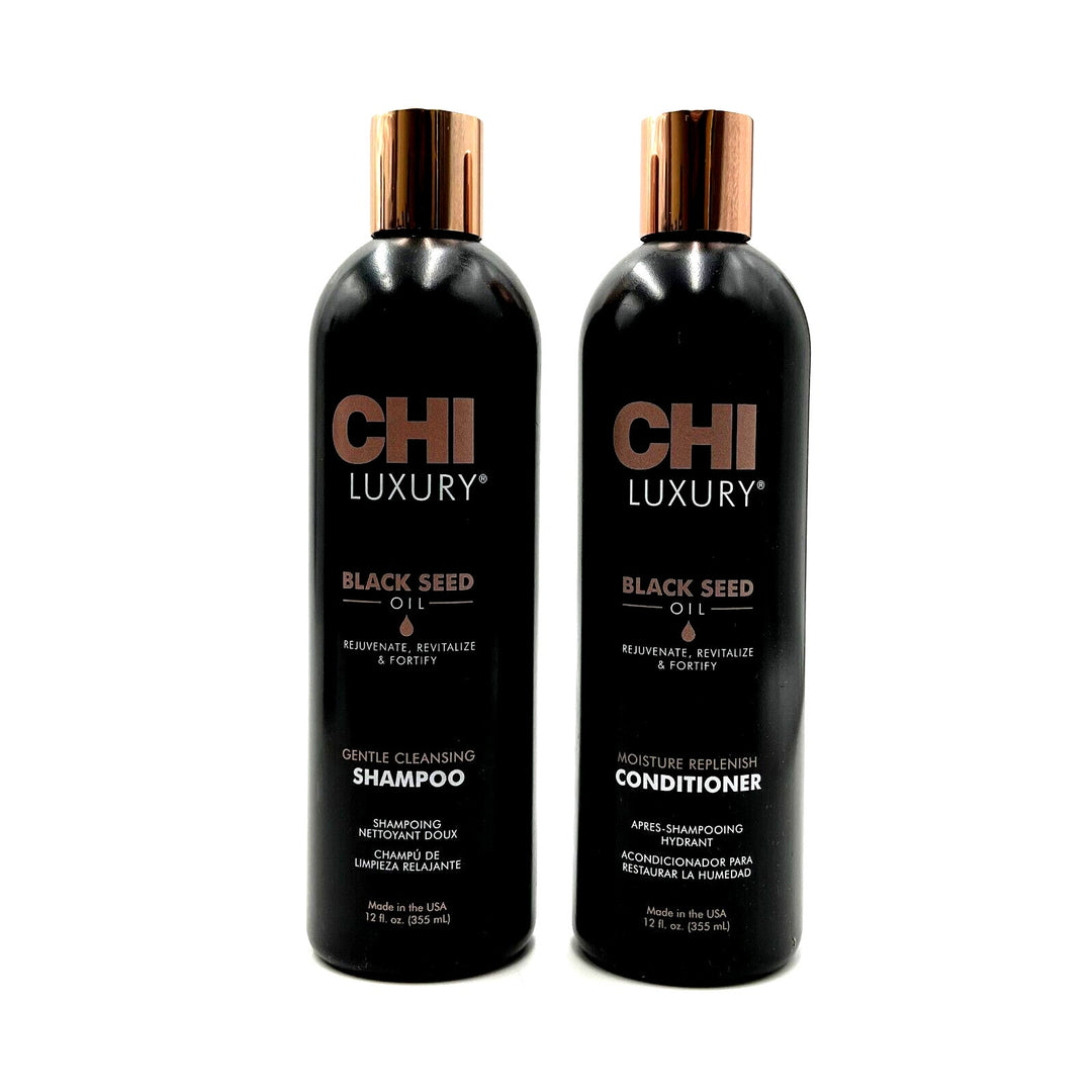 CHI Luxury Black Seed Oil Shampoo & Conditioner 12 oz Duo