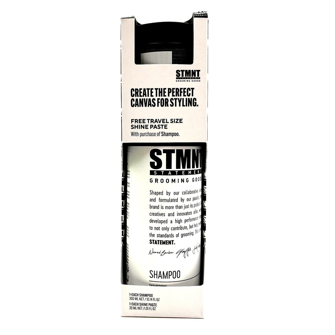 STMNT Grooming Shampoo 10.14 oz & Mini Shine Paste 1 oz