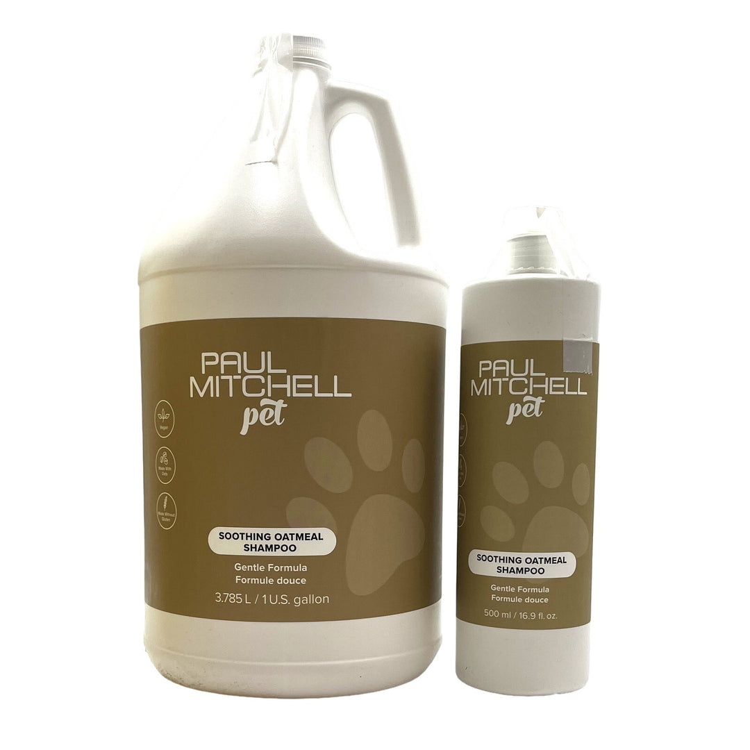 Paul Mitchell Pet  Pet Soothing Oatmeal Shampoo Gallon & 16.9 fl.oz Duo