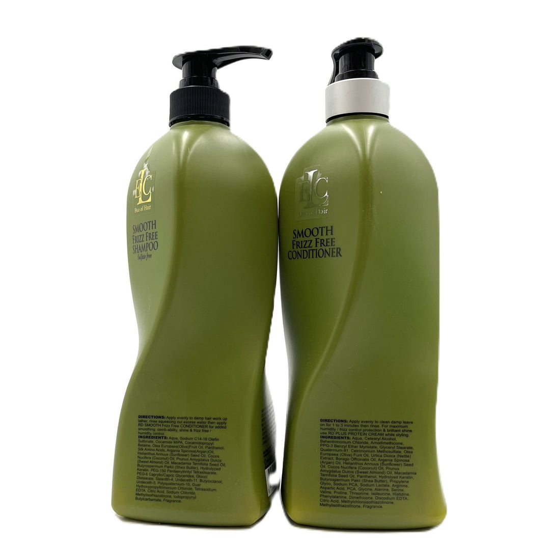 ELC Dao of Hair Smooth Frizz Free Shampoo & Conditioner 33.8 fl.oz Duo