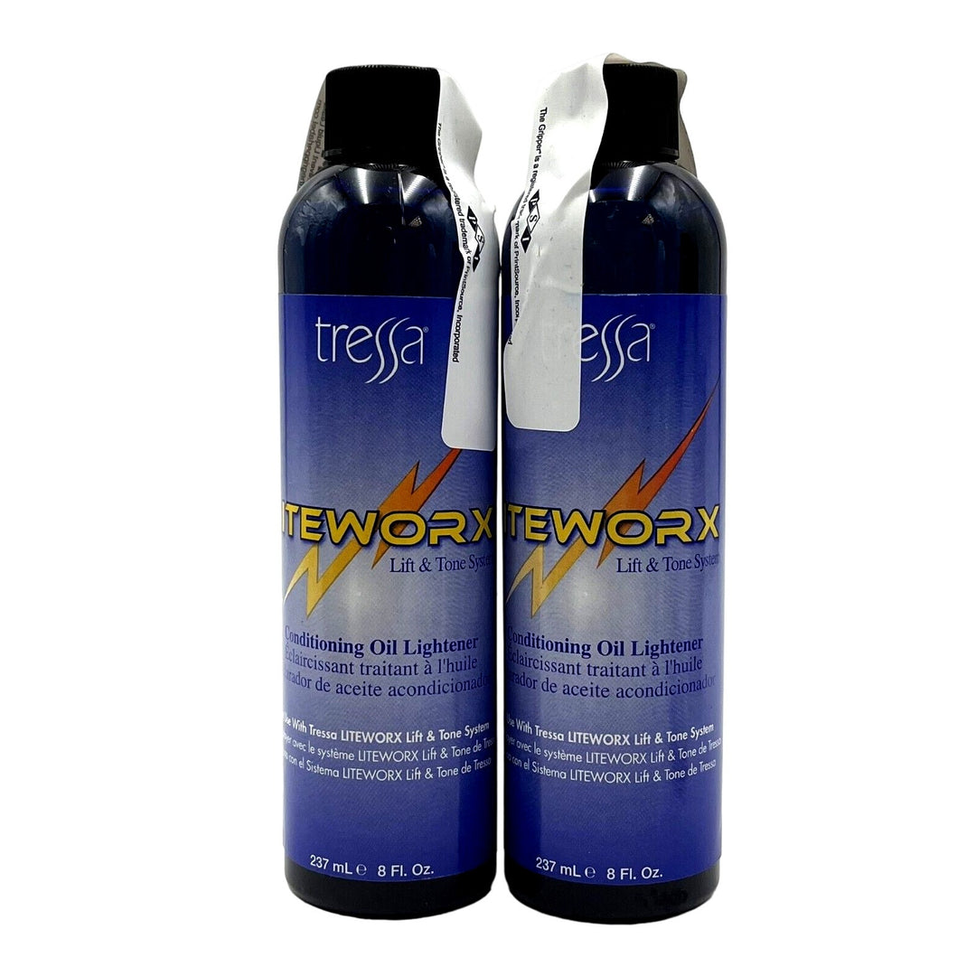 Tressa Liteworx Lift & Tone System Conditioning Oil Lightener 8 oz-2 Pack