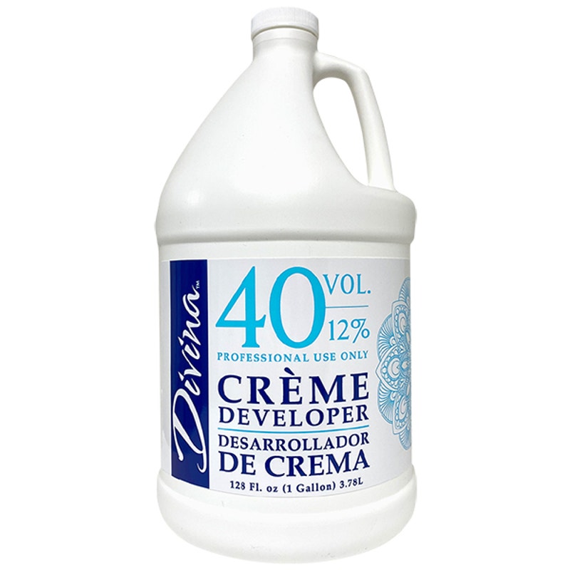 Divina 40 Volume Creme Developer, Gallon