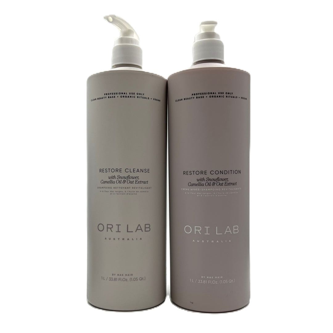 Ori Lab Restore Cleanse & Condition 33.8 fl.oz Duo