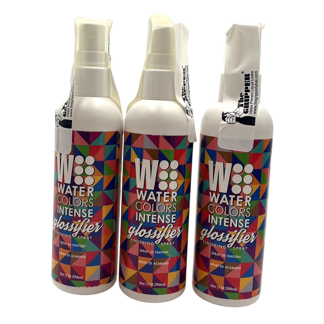 Watercolors Intense Glossifier Finishing Spray 4 oz-3 Pack