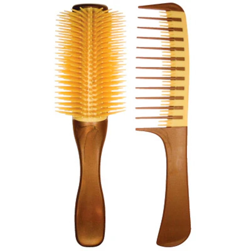 Scalpmaster Keratin Brush & Comb Set (SC9197)